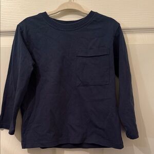 Zara Dark Blue Kids Long Sleeve Tee